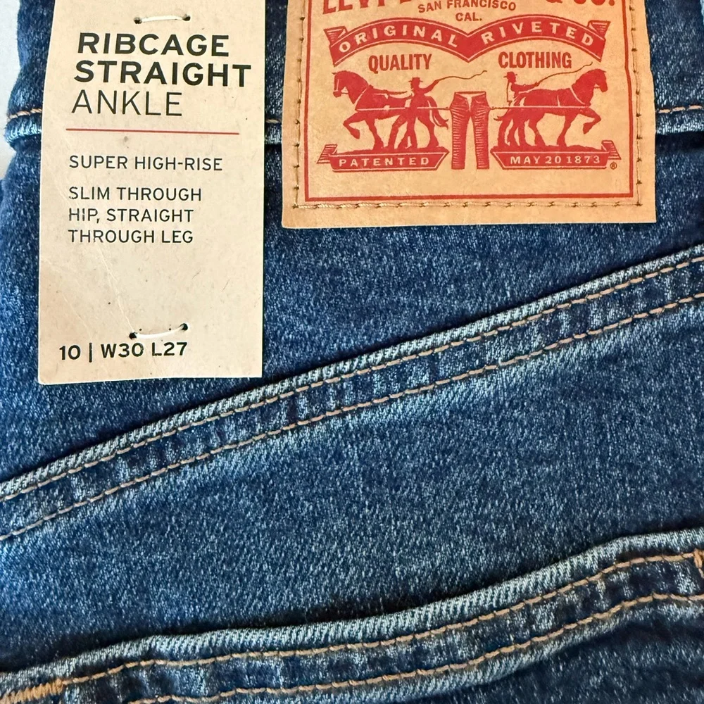 Levi's Ribcage Straight-Ankle jeans - Picture 7 of 8